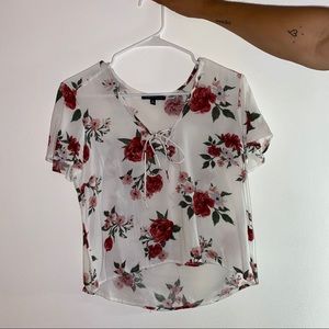 KENDALL & KYLIE rose top